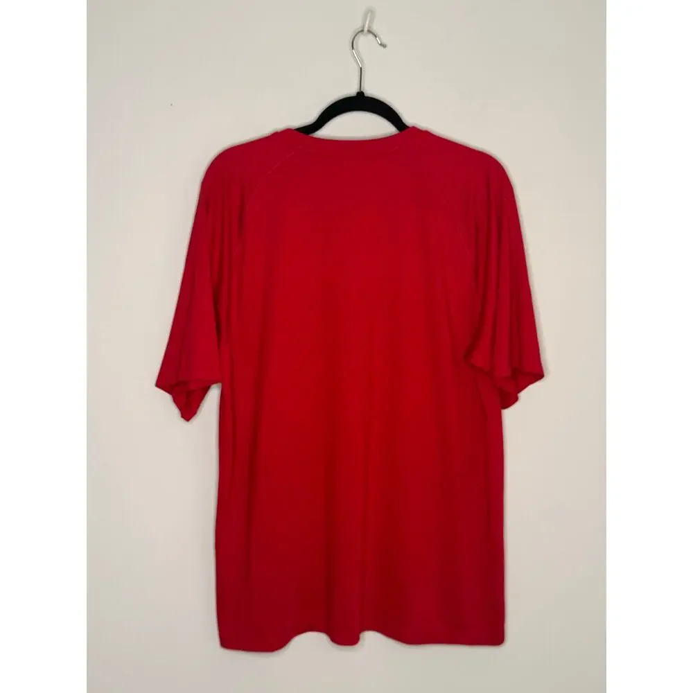 Adidas Climalite DC United Red Round Neck T-shirt Size L